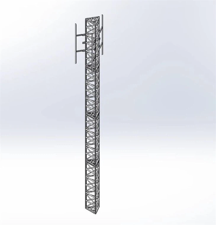 Telescopic Unguyed Tower